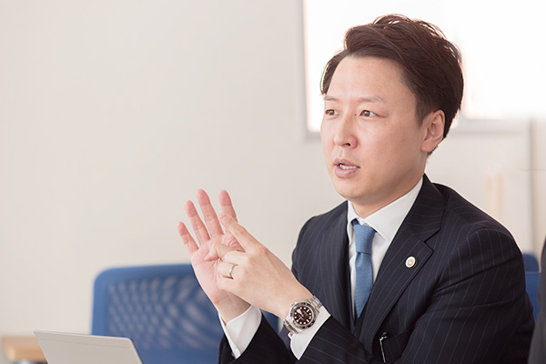 弁護士のポートレート