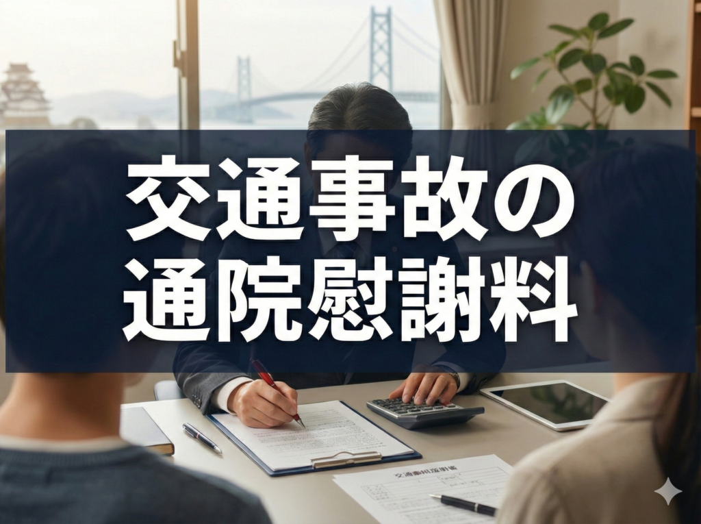 交通事故の通院慰謝料